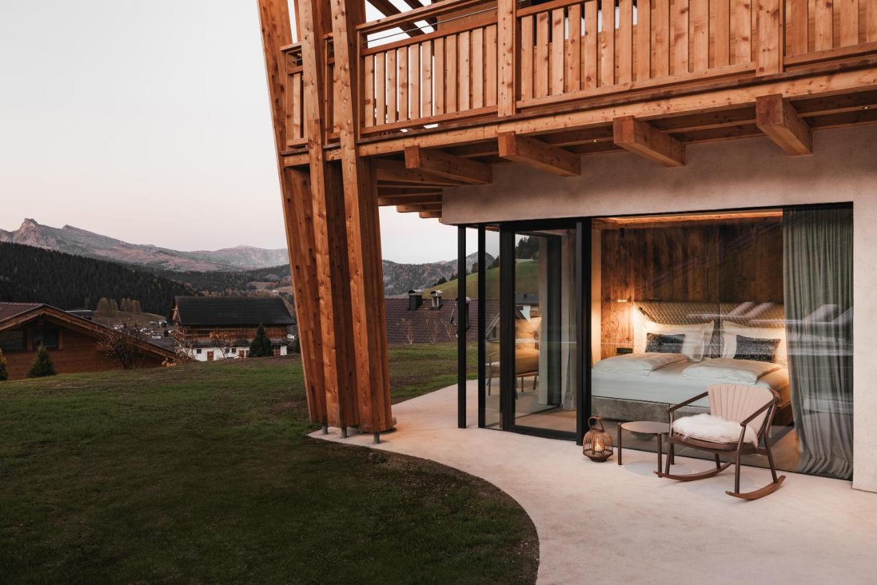 Luxury Spa Chalet Lum D'Or Selva di Val Gardena Kültér fotó